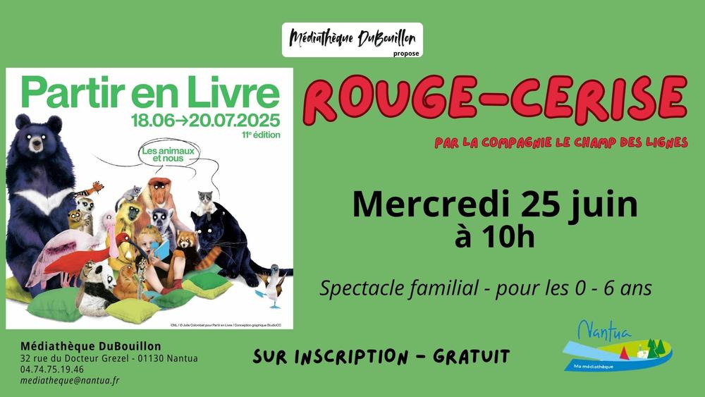 http://Spectacle%20-%20Rouge%20cerise