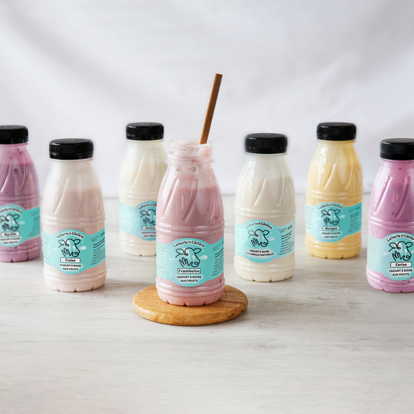 Yaourts à boire artisanaux Laiterie la Côtière