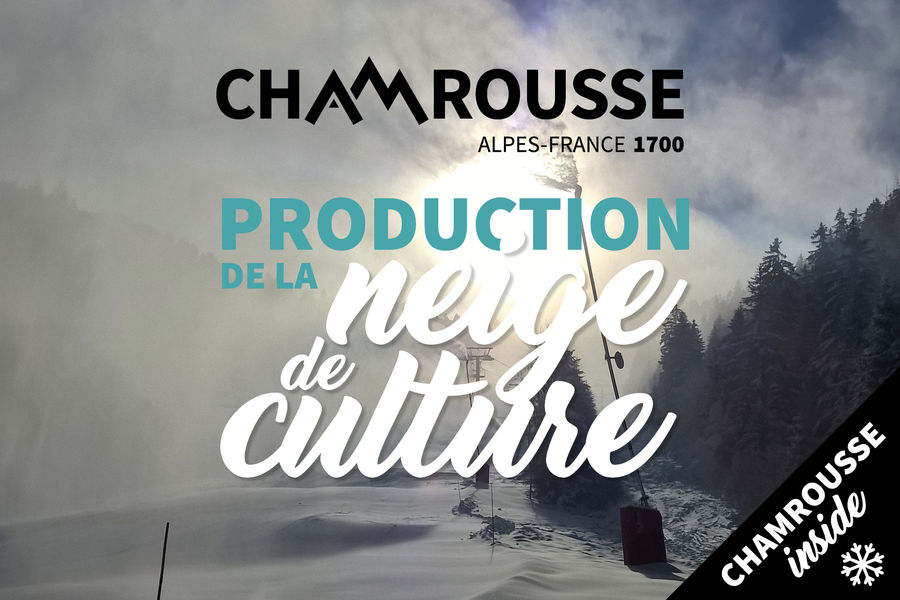 Découverte de la production de neige de culture