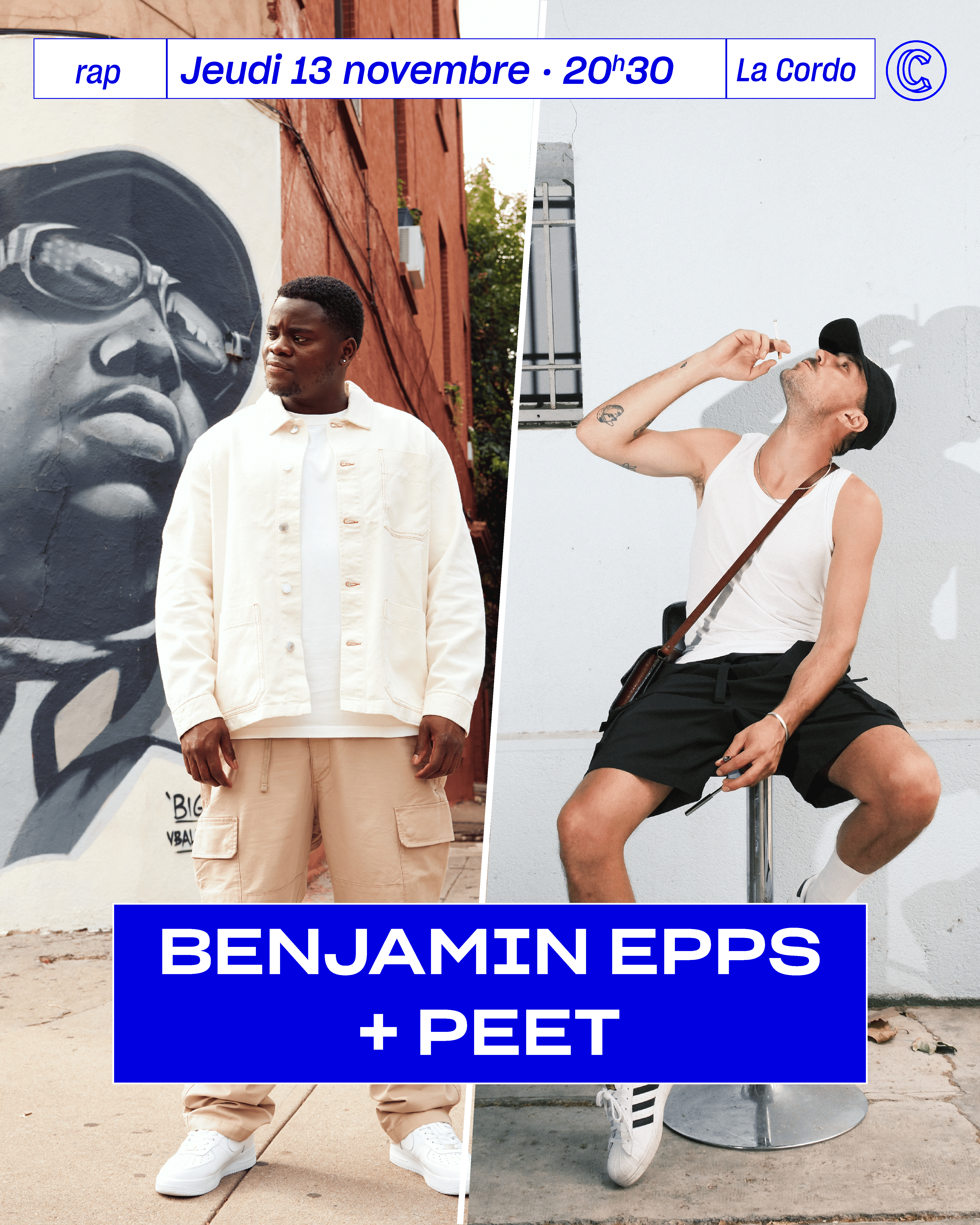 Concert : BENJAMIN EPPS + PEET