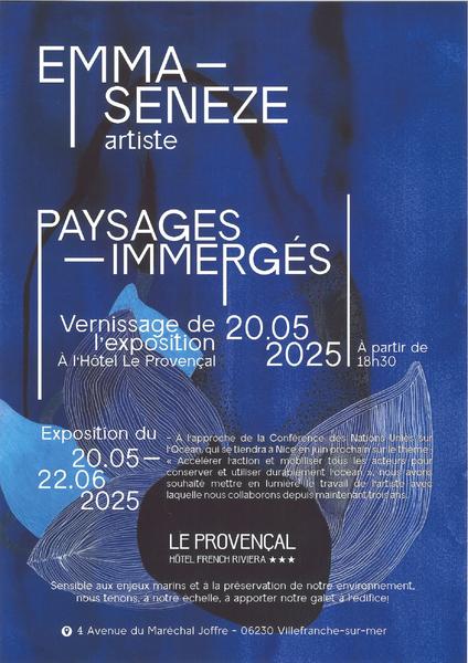Exposition Emma SENEZE_Villefranche-sur-Mer