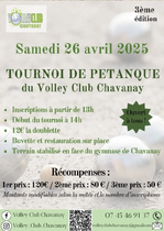 Concours de pétanque du Volley_Chavanay