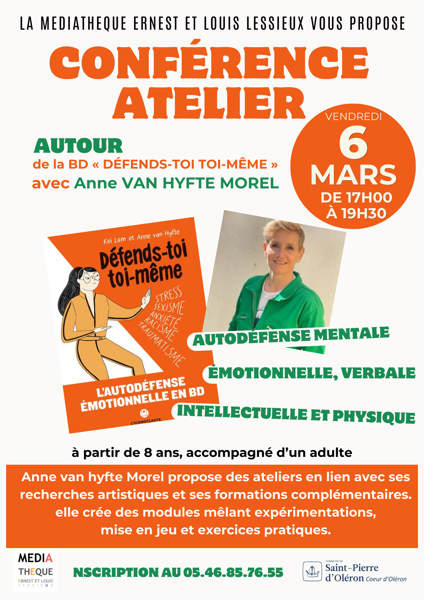 Conférence - atelier autour de la BD « Défends-toi toi-même »