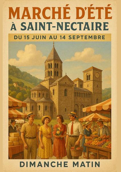 Marché de Saint-Nectaire