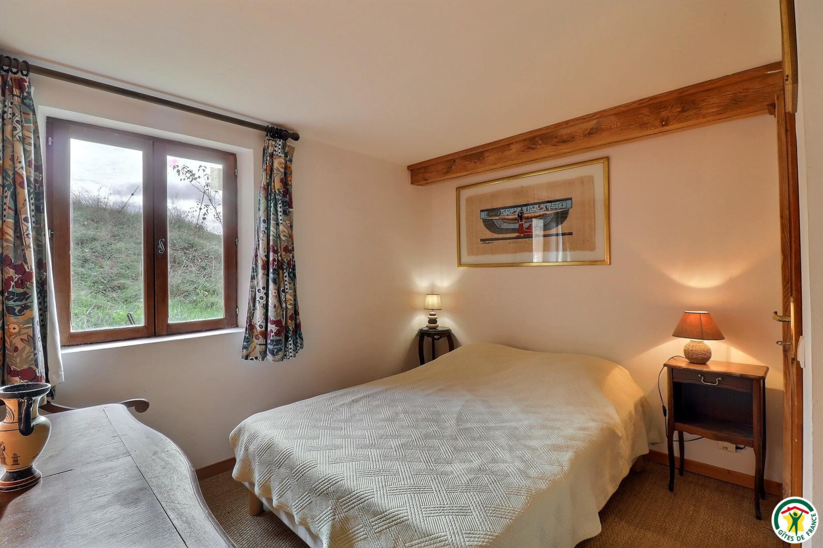 Chambre un lit double 1x140