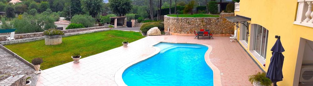 Villa Reflets du Sud - Piscine - Gîtes de France Alpes-Maritimes