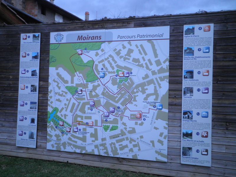 Panneau d'information Moirans