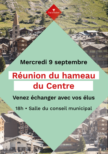 Réunion des hameaux - le Centre
