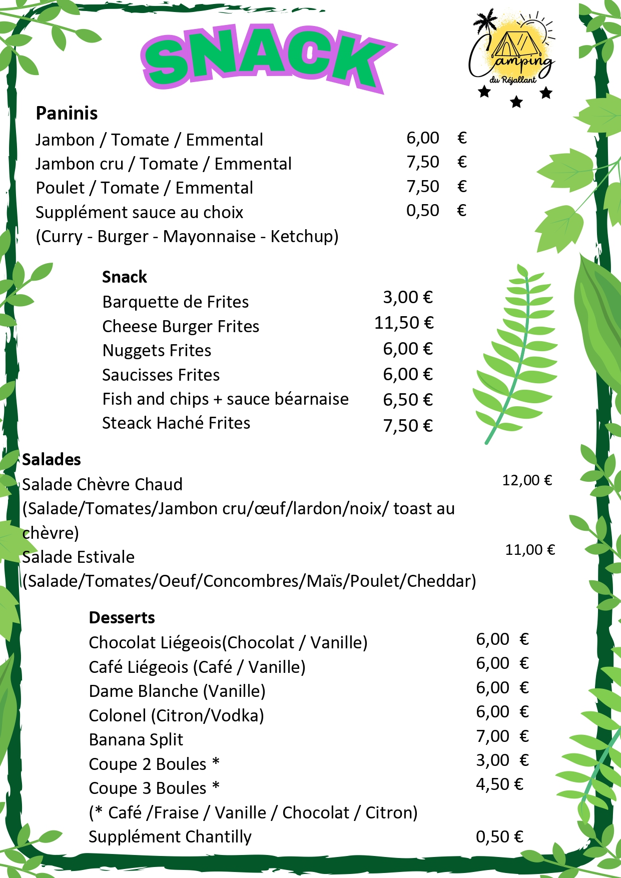 Snack "Le Réjallant"