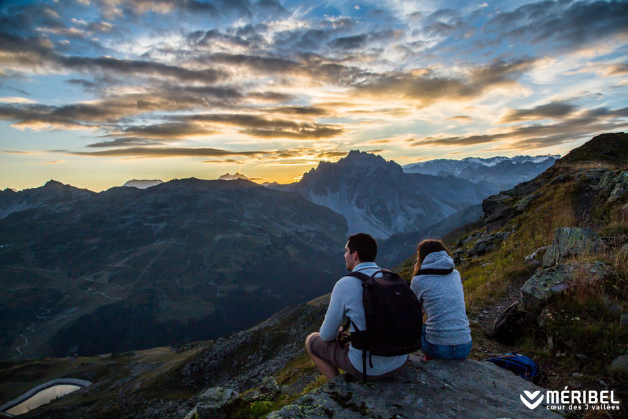 Méribel Lever de Soleil