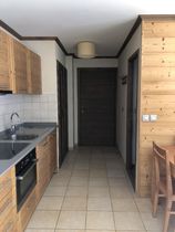 Couloir avec cuisine -  appartement B56