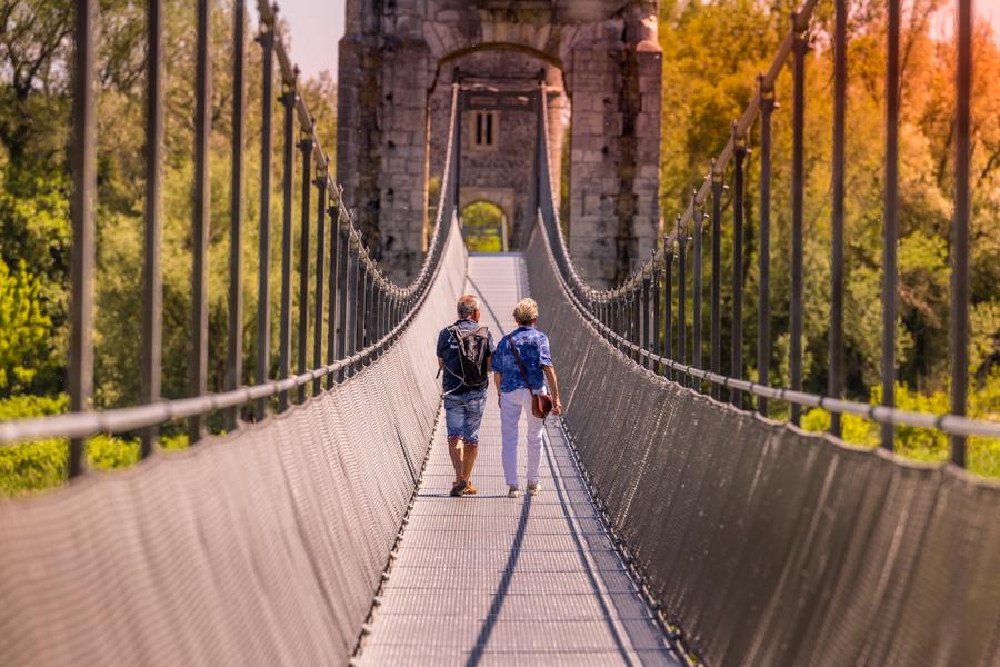 Visite guidée de la passerelle himalayenne