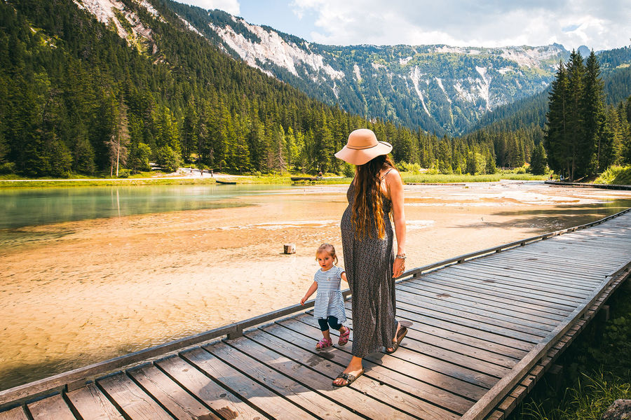 Promenade confort Torrent et lac de la Rosière