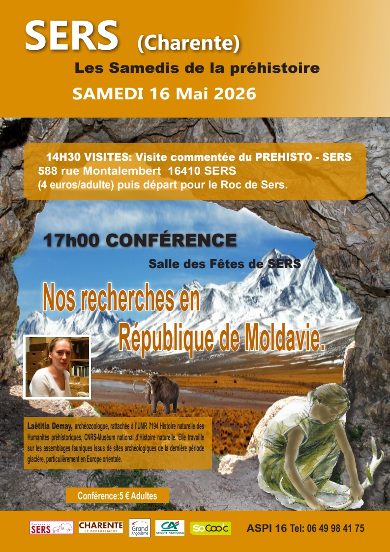 Les samedis de la préhistoire - Nos recherches en République de Moldavie