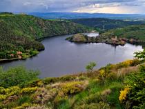 Gorges de la Loire, île de Grangent