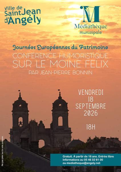 Conférence humoristique sur le moine Félix