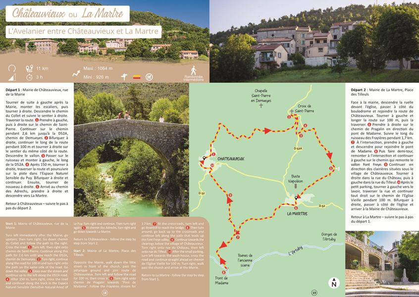 L'Avelanier depuis Châteauvieux