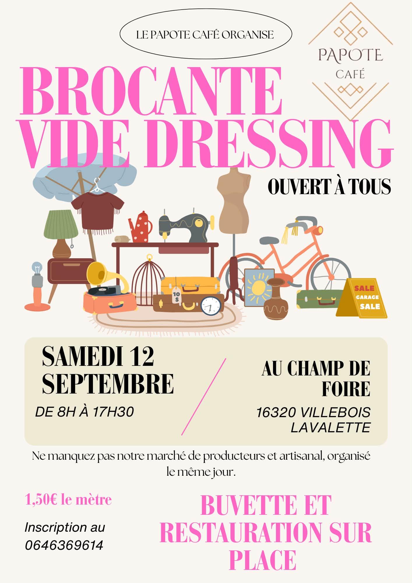 Brocante - Vide dressing