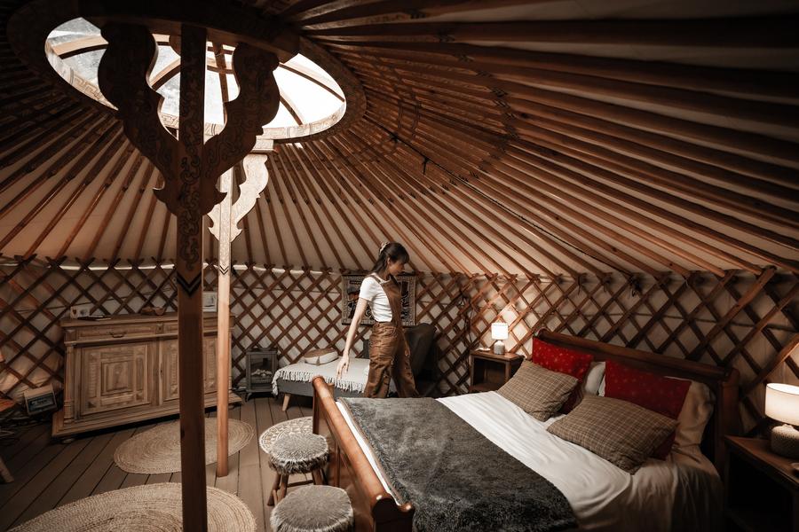 La yourte mongole des Géorennes_Champfromier