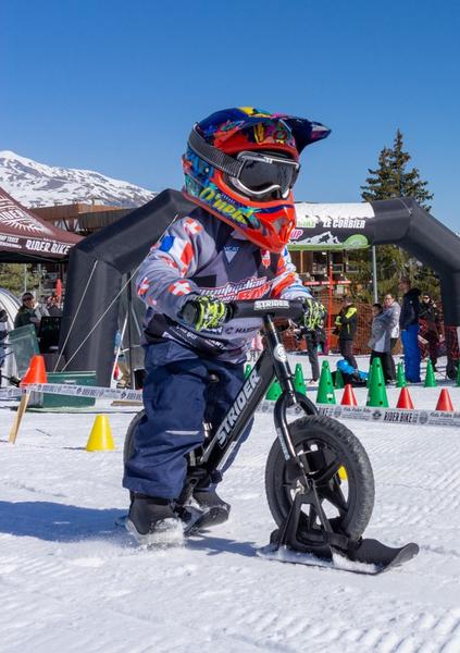 snow biking