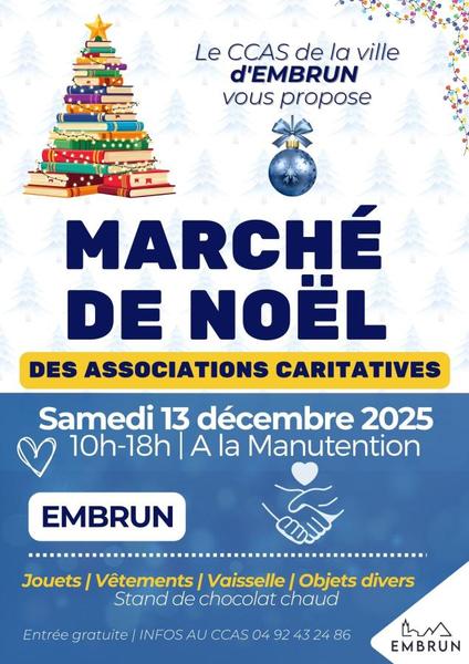 Marché de Noël des associations caritatives_Embrun - © CCAS Ville Embrun