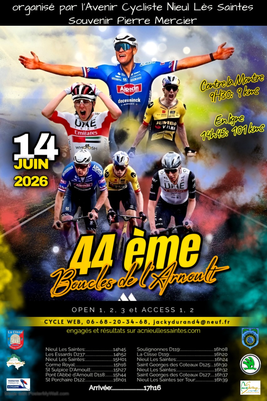 Course cycliste - Boucles de l'Arnoult