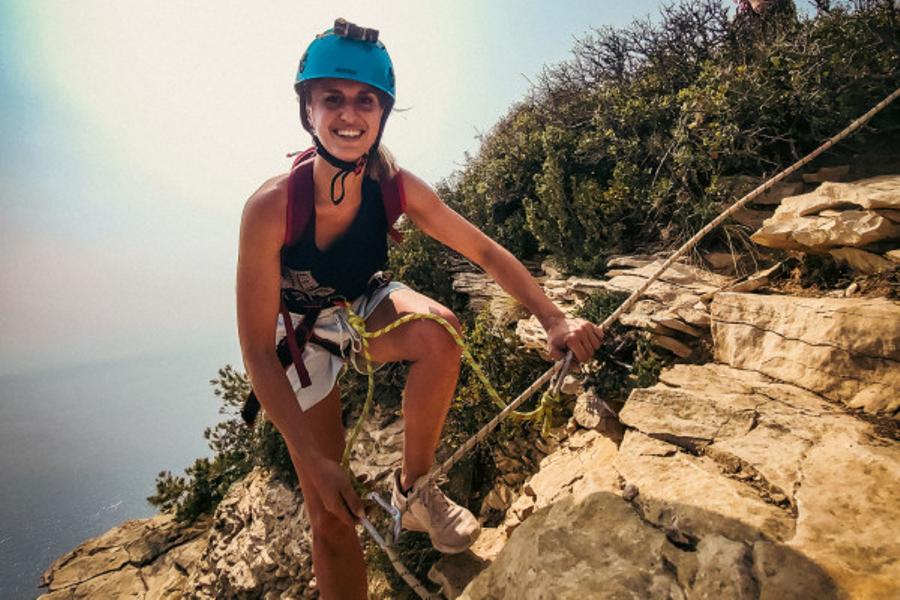 Tracé de Philémon (Spéléologie/escalade) - La Ciotat