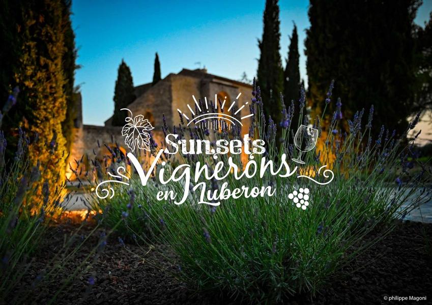 Sunsets Vignerons in the Luberon at Château St Pierre de Mejans_Puyvert