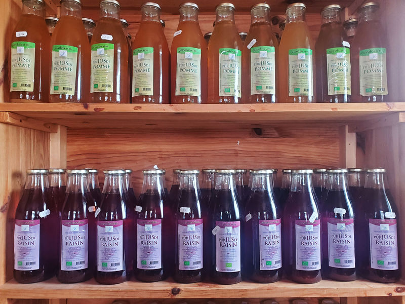 De savoureux jus du coin