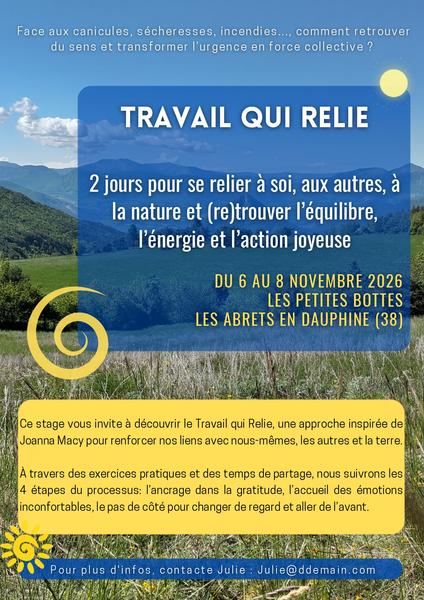 Stage du Travail qui Relie