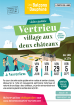 Des bords du Rhône au bois du Serverin : visite guidée de Vertrieu, le village …