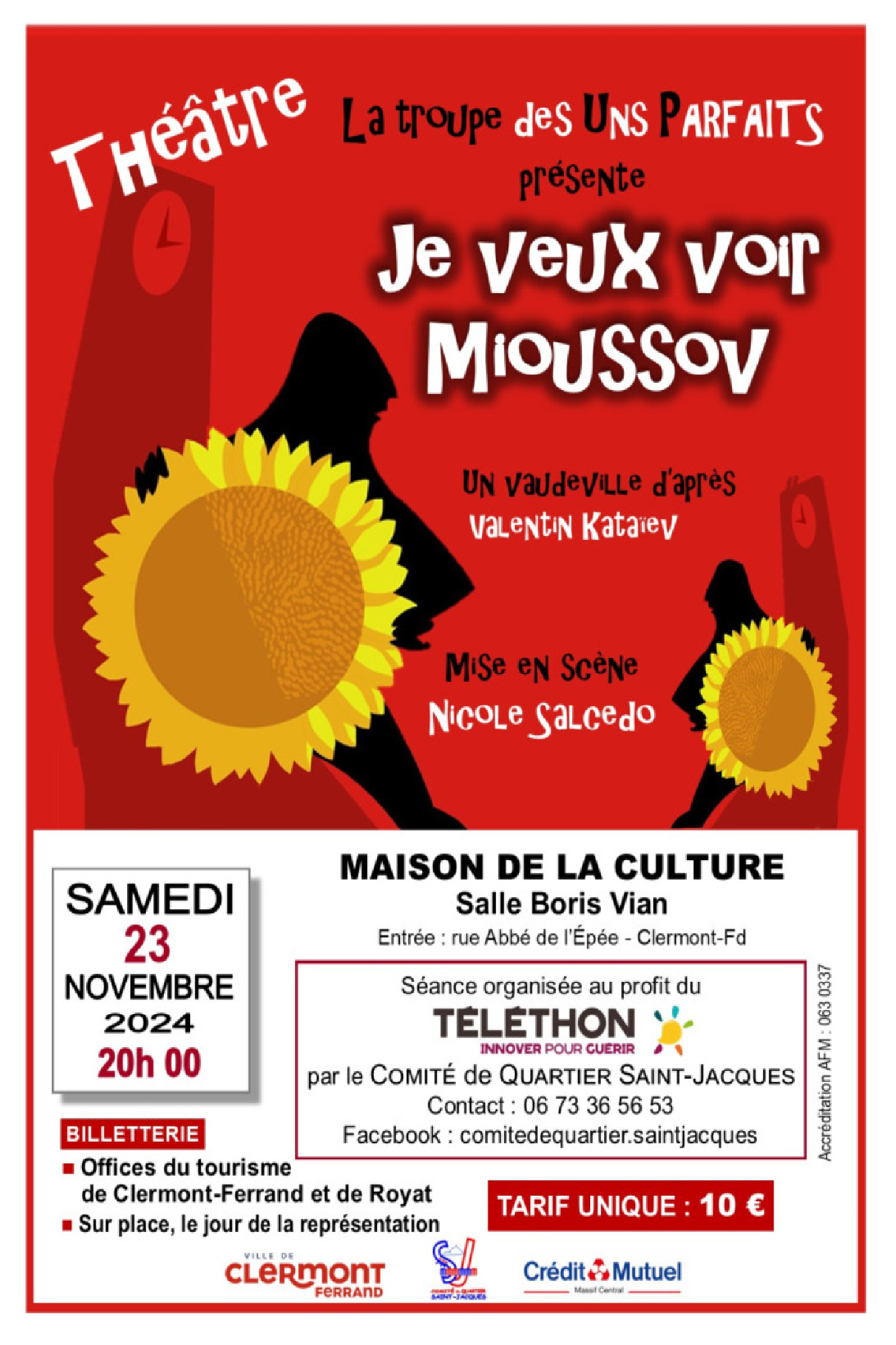 Je veux voir Mioussov | Maison de la Culture