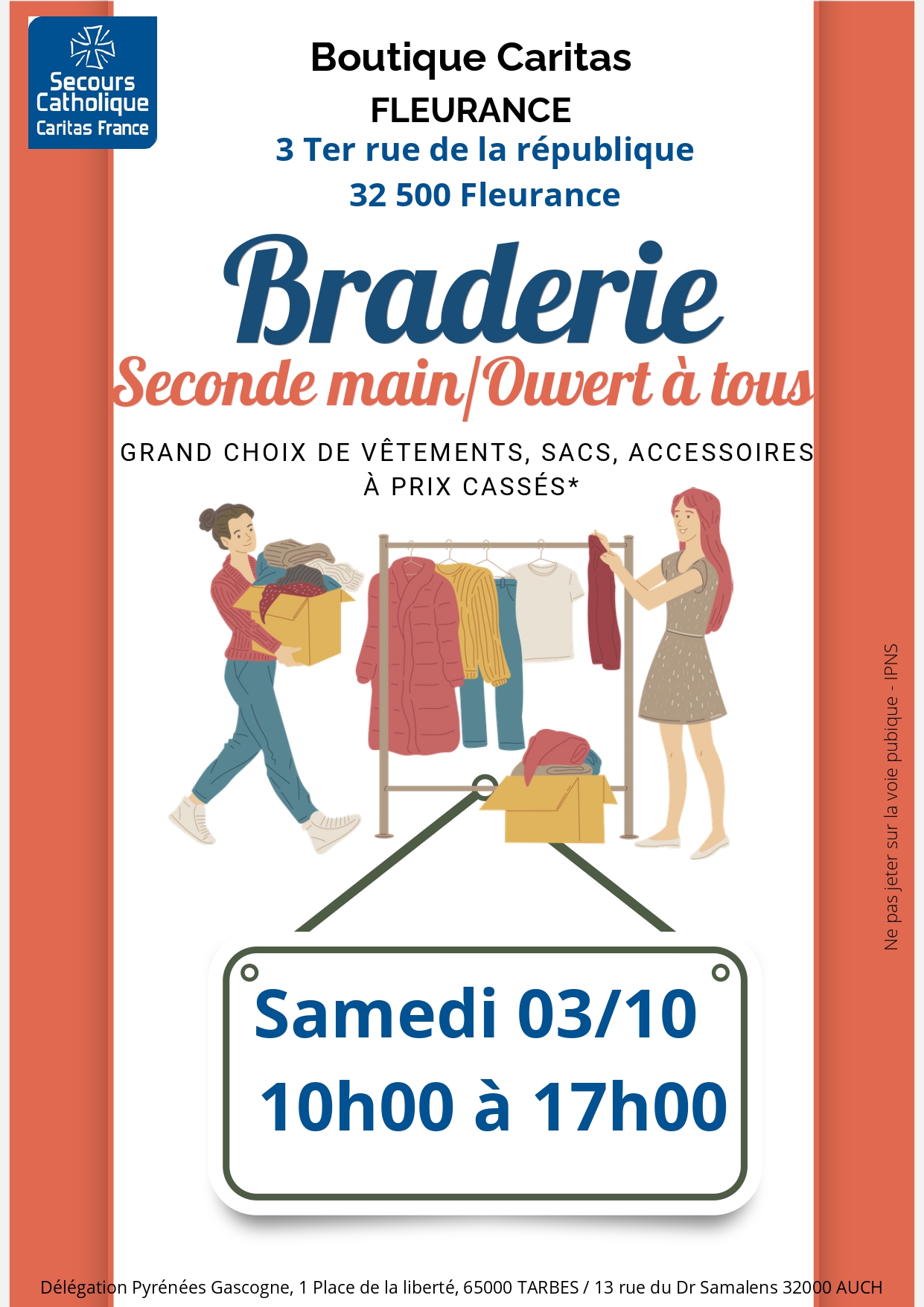 Braderie du Secours catholique_Fleurance