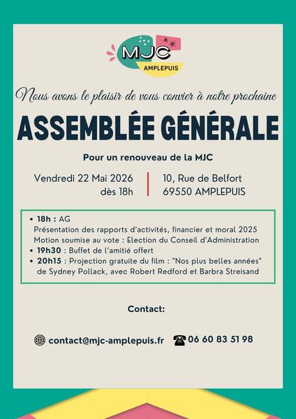 Projection Film et Assemblée Générale