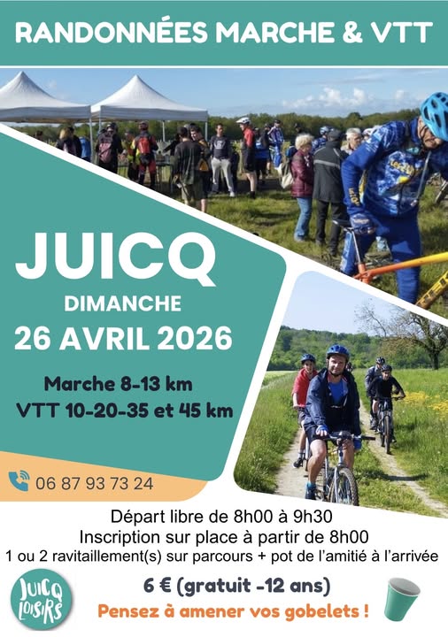 Randonnée - VTT -Juicq