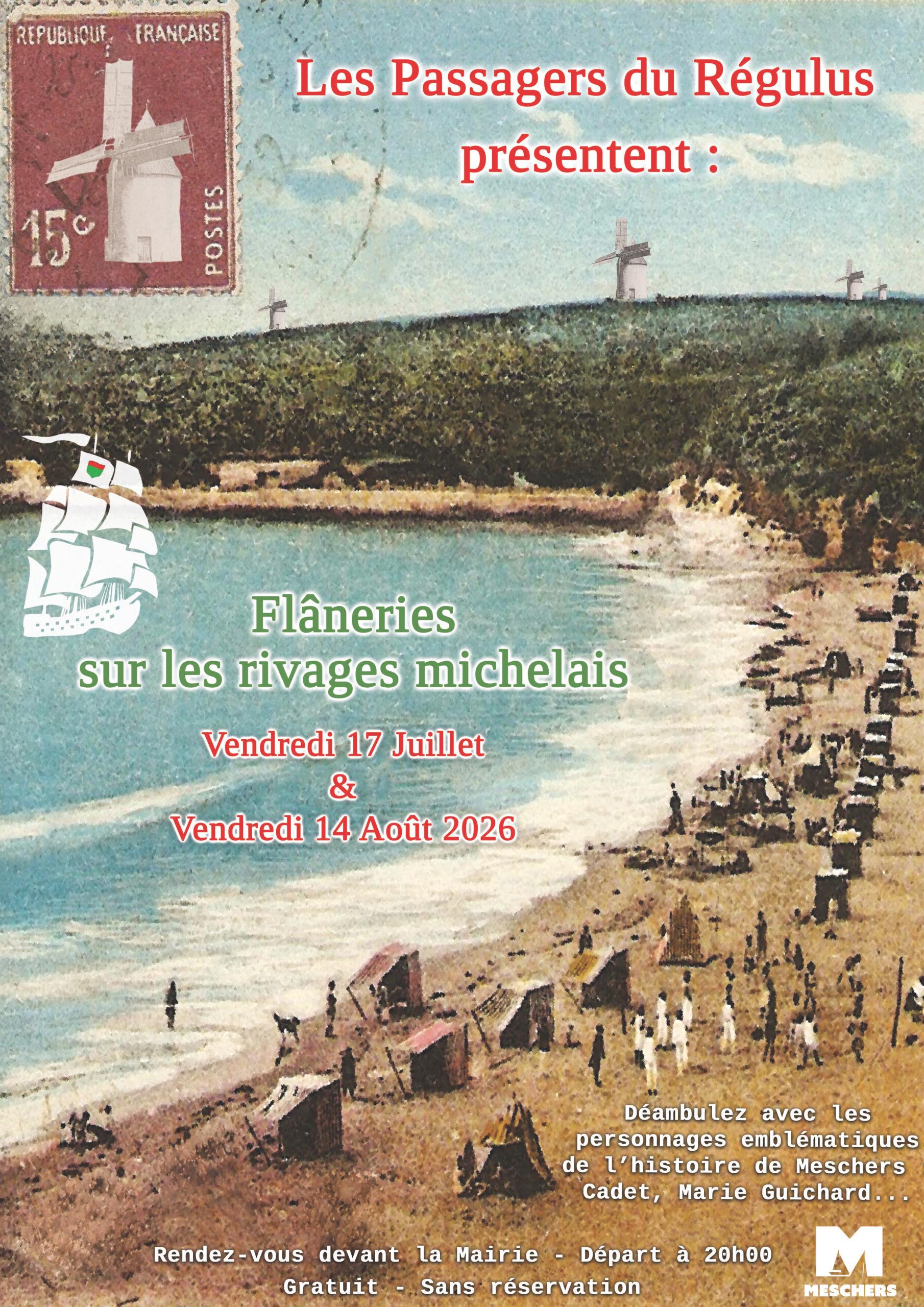 "Flaneries sur les rivages michelais"