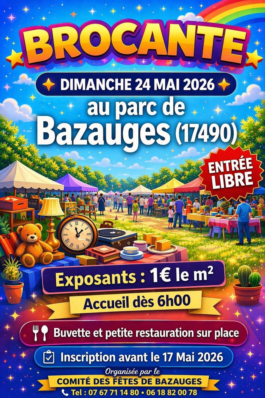 Brocante Bazauges