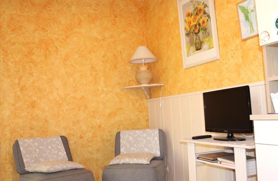 Gîte Le Jardin des Cinq Sens-Espace salon-Tourrette-Levens-Gîtes de France des Alpes-Maritimes