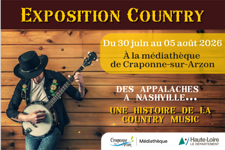 Exposition – « Country Music – des Appalaches à Nashville »
