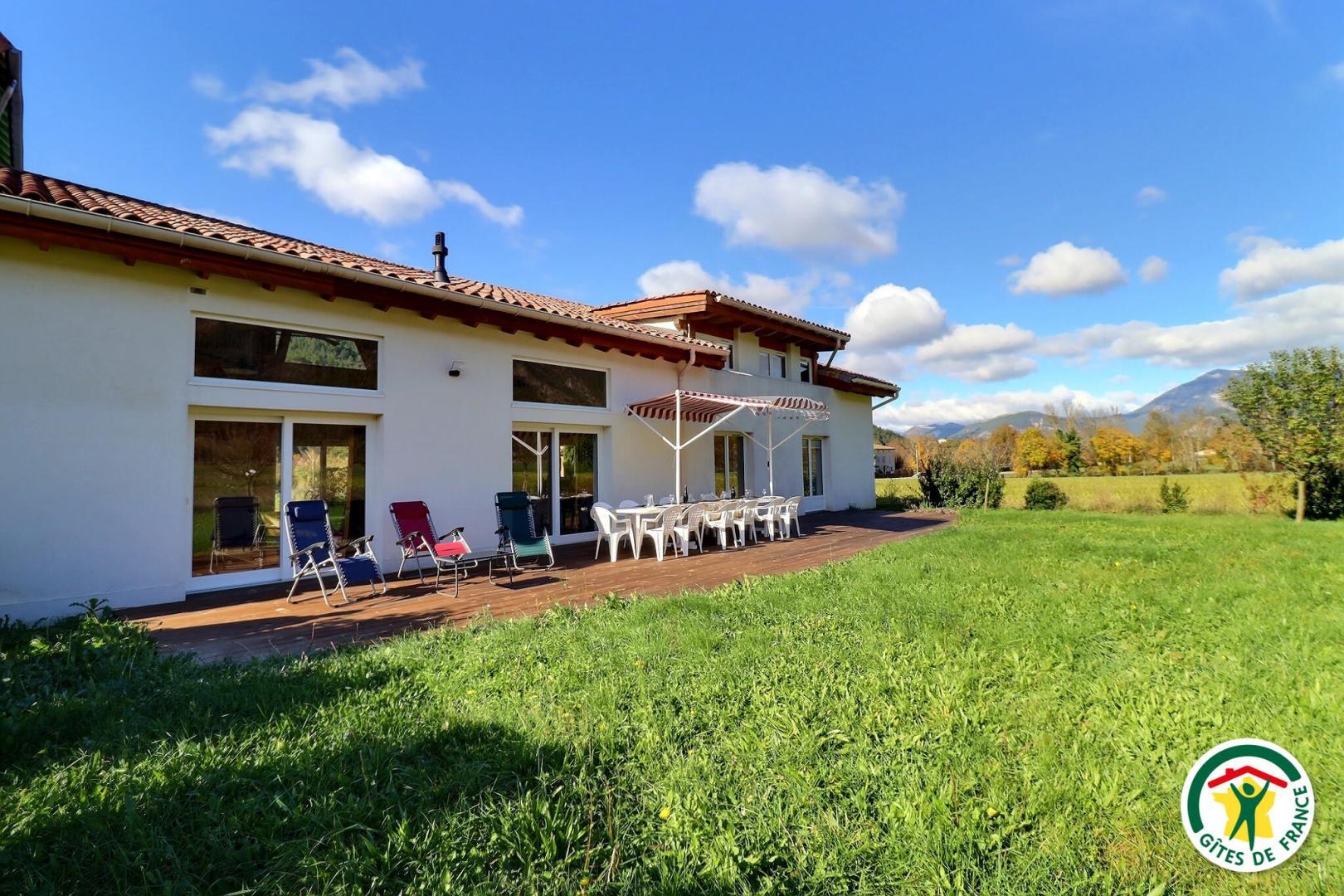 Vue extérieure du gîte