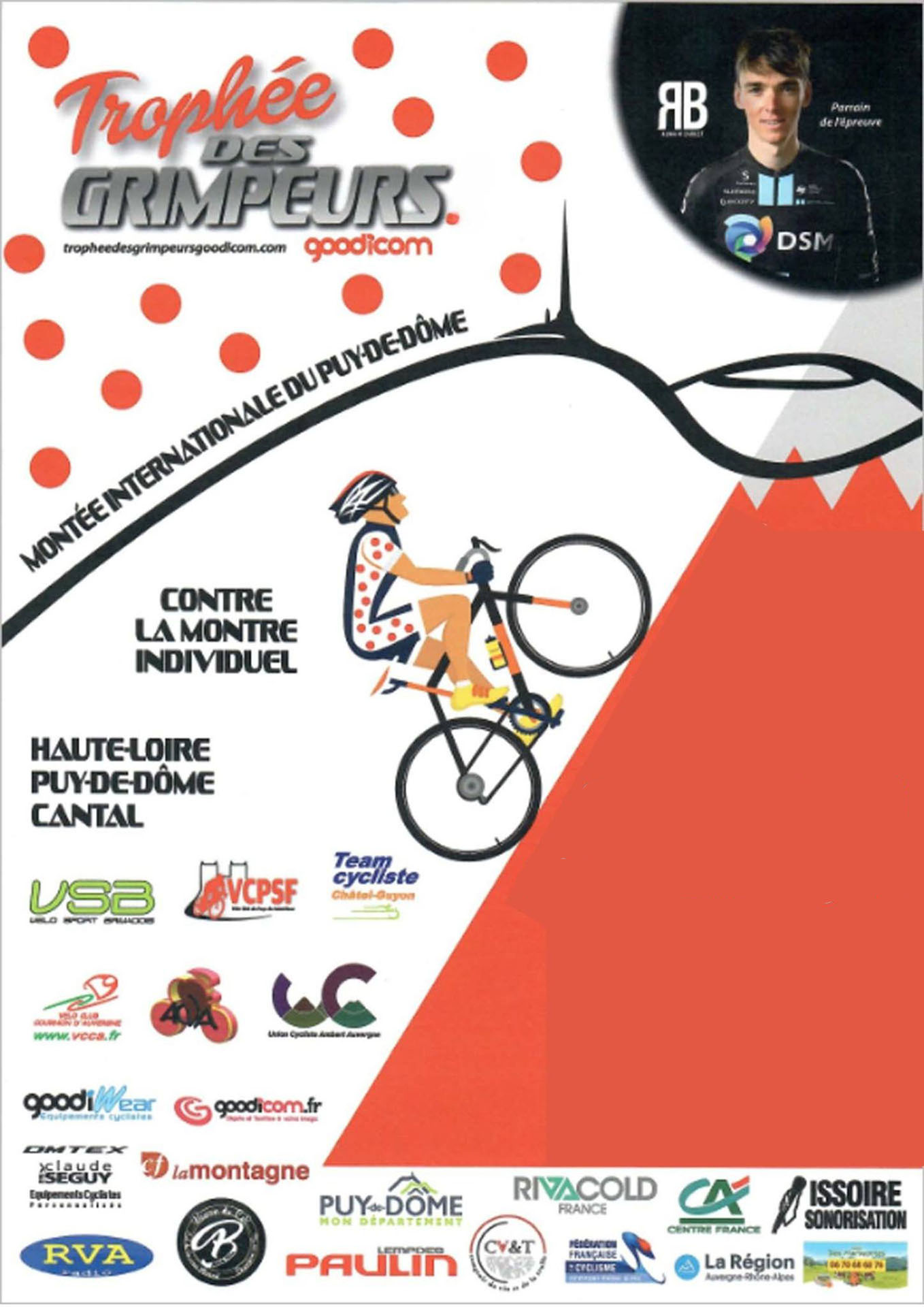Trophée des Grimpeurs : Arrivée de la Montée la Sancy Ouest