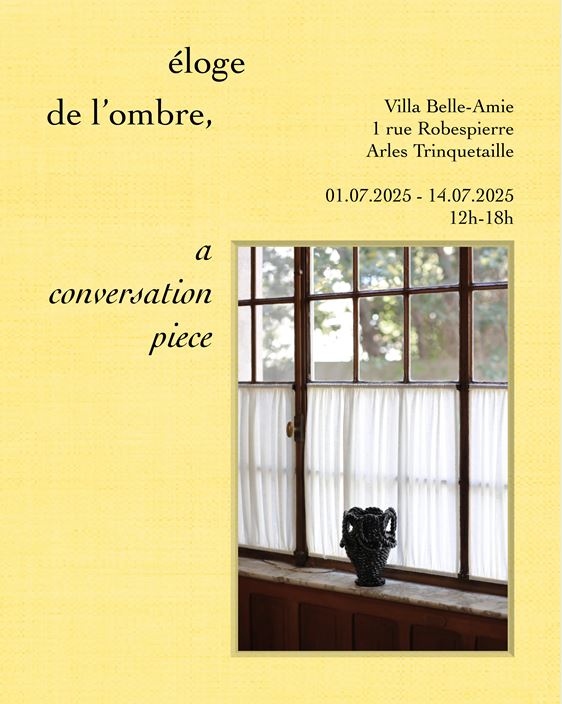 Éloge de l’ombre, a conversation piece