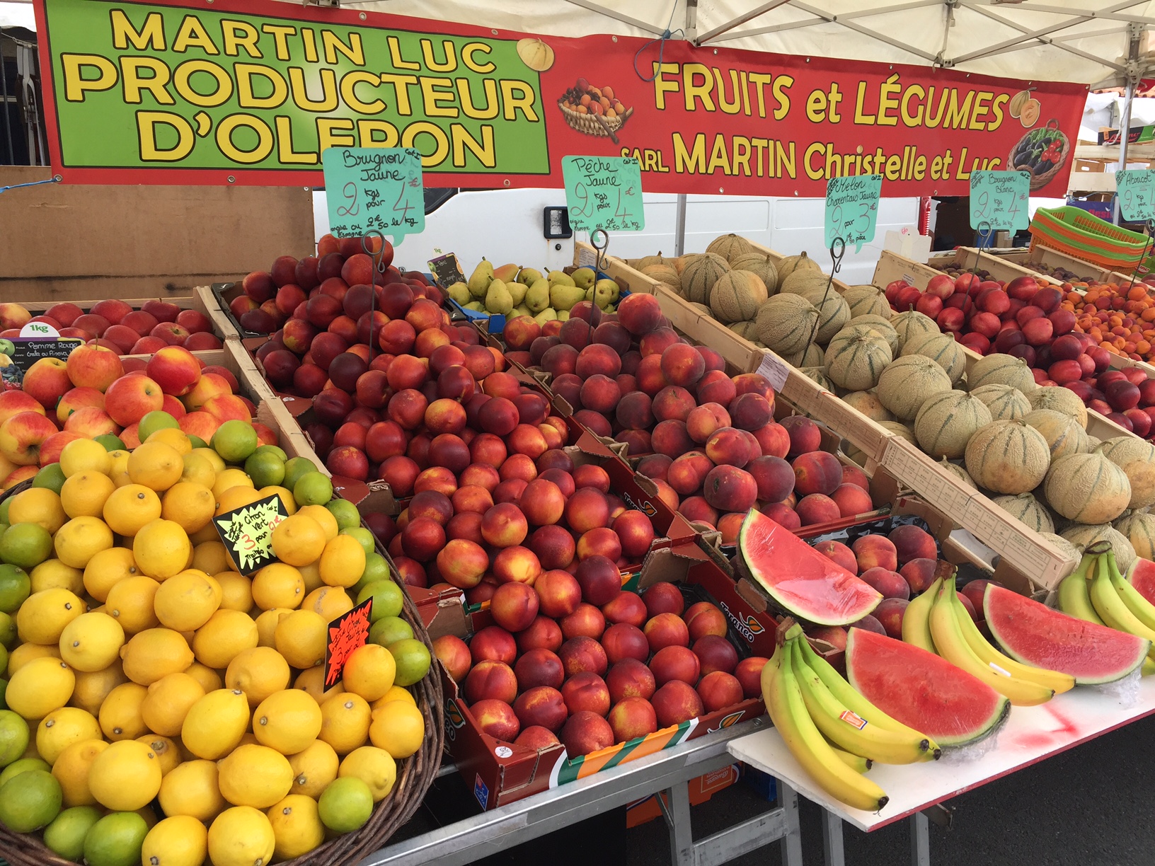 Marché de Grand-Village Plage