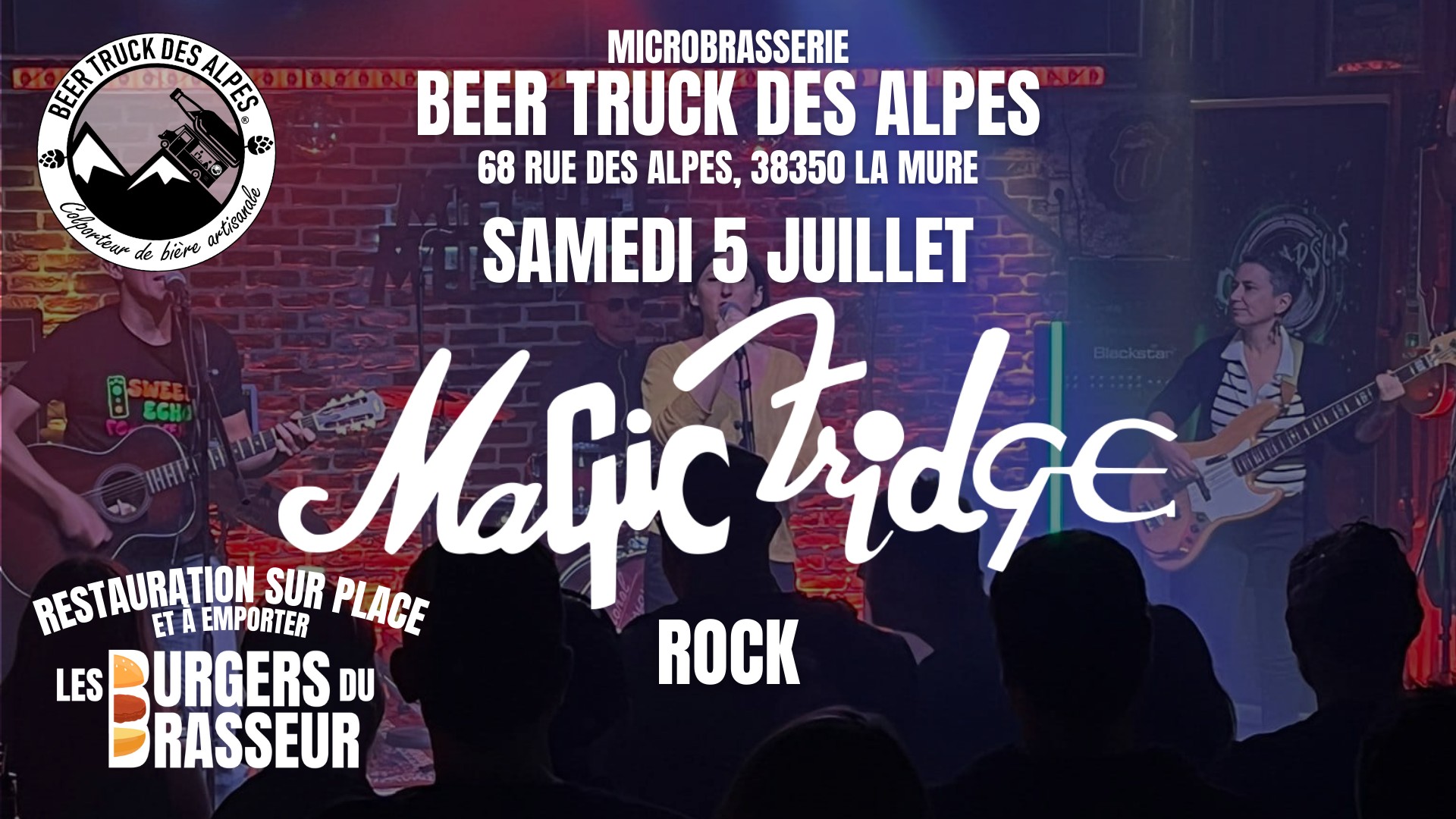 Concert Magic Fridge - Rock_La Mure