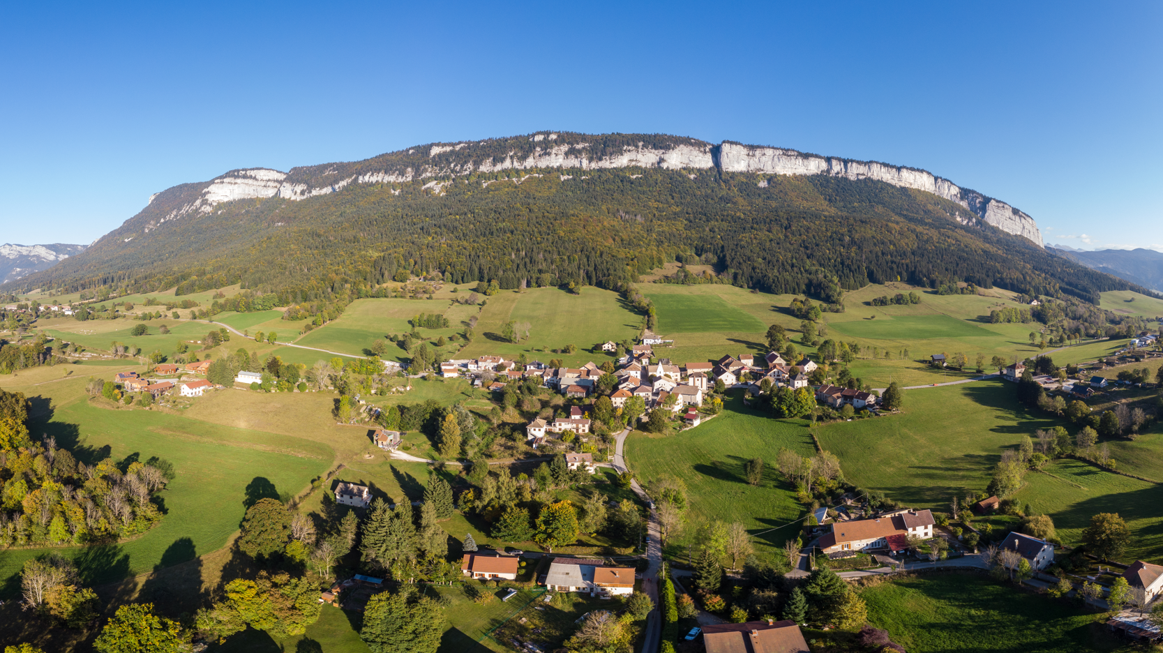automne, famille, saint julien en vercors, Vercors Drôme, village