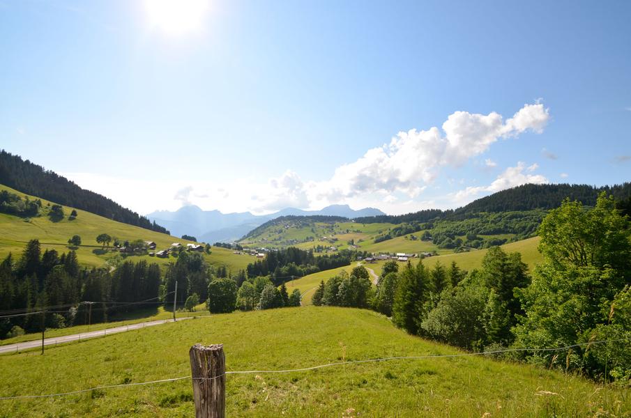 Sur les hauteurs de Notre Dame de Bellecombe