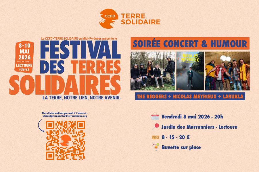 Soirée Concert et Humour - Festival des terres solidaires_Lectoure