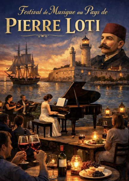 Festival Musiques Au Pays de Pierre Loti - Piano et vin
