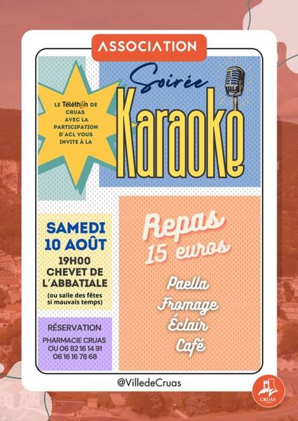 Karaoké Téléthon