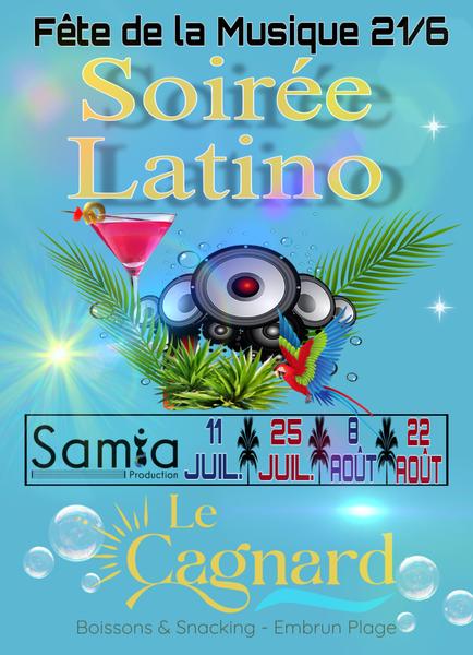 Soirée latino animée par Samia